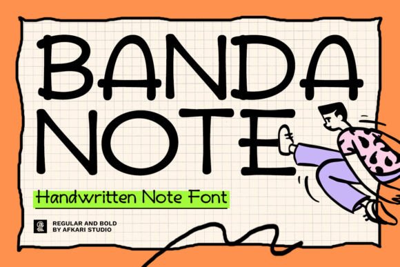 Banda Note Font: A Web Designer’s Layout Review