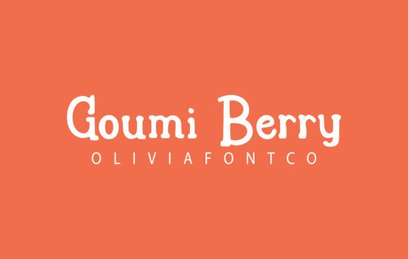 Goumi Berry Font: A Romantic Script for Brand Identity
