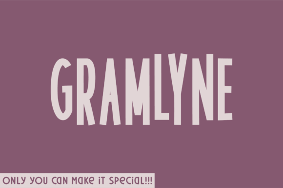 Gramlyne Font: Natural Handwritten Charm for Editorial Design
