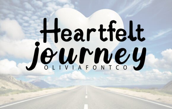 Heartfelt Journey Font: Elevate Your Small Business Brand