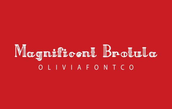 Magnificent Brotula Font: Elevating Campaign Visuals