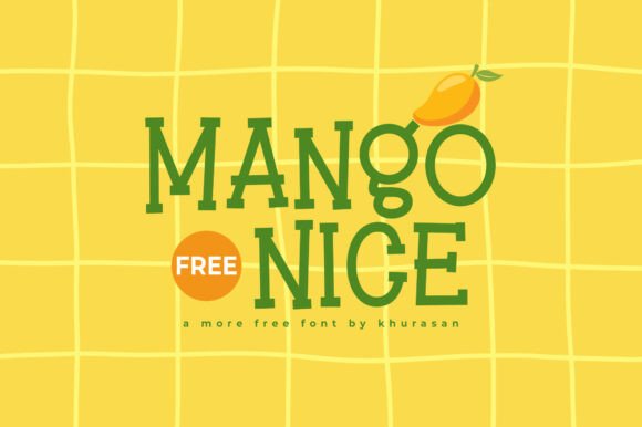 Mango Nice Font: Modern Branding for Small Business