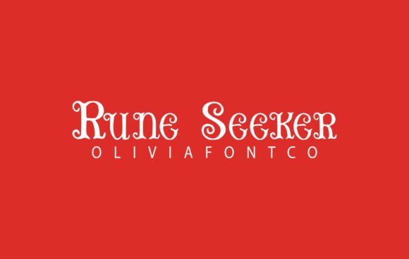 Rune Seeker Font: A Handwritten Typeface for Branding