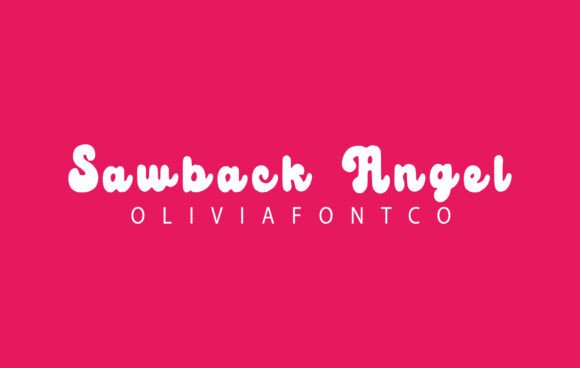 Sawback Angel Font: A Web Designer’s Layout Test