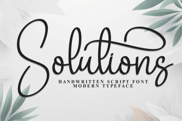 Solutions Font: Elevating Editorial Design