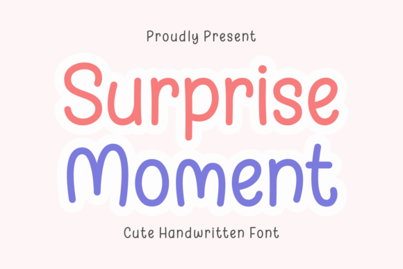 Surprise Moment Font: Whimsy for Digital Design
