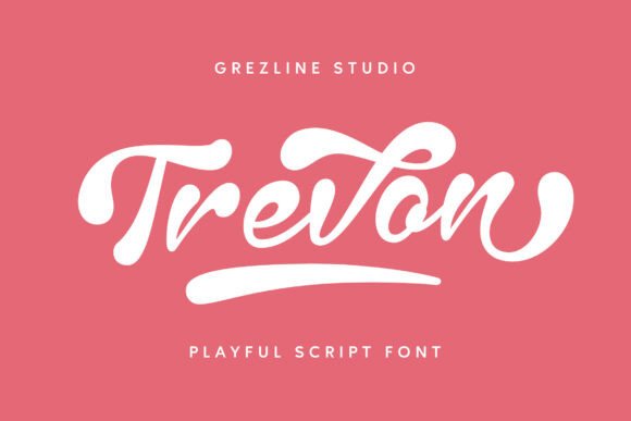 Trevon Font Review: A Playful Typeface for Kid-Friendly Branding
