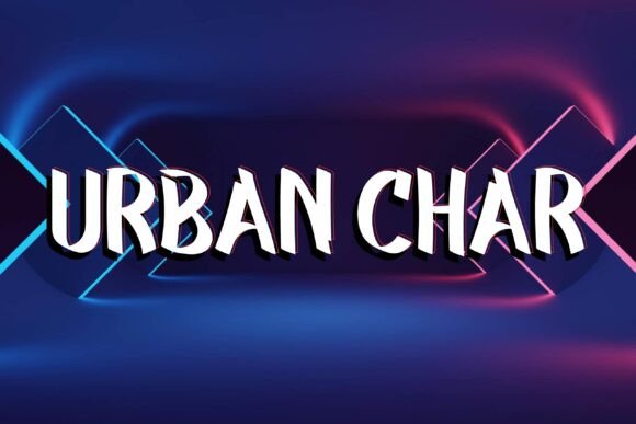 Urban Char Font: Bold Digital Typography for Web Design