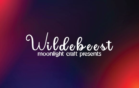 Wildebeest Font: Elevating Editorial Design